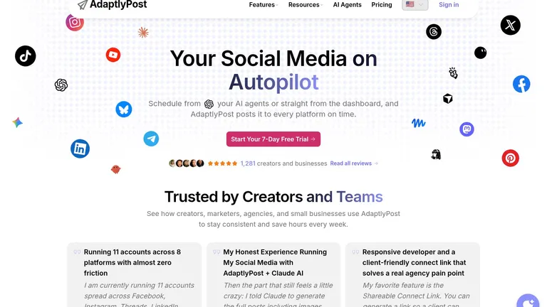 How AdaptlyPost uses ScreenshotOne to enrich its blog with relevant screenshots