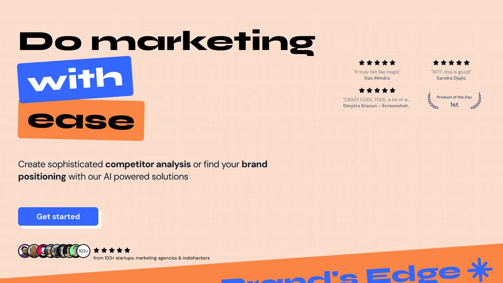 How Branding 5 uses ScreenshotOne for competitor analysis