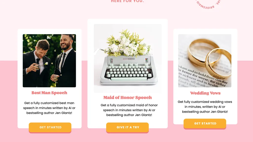 Boosting email CTR for "Bridesmaid For Hire" with ScreenshotOne