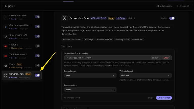 CoAnimator integration is now available