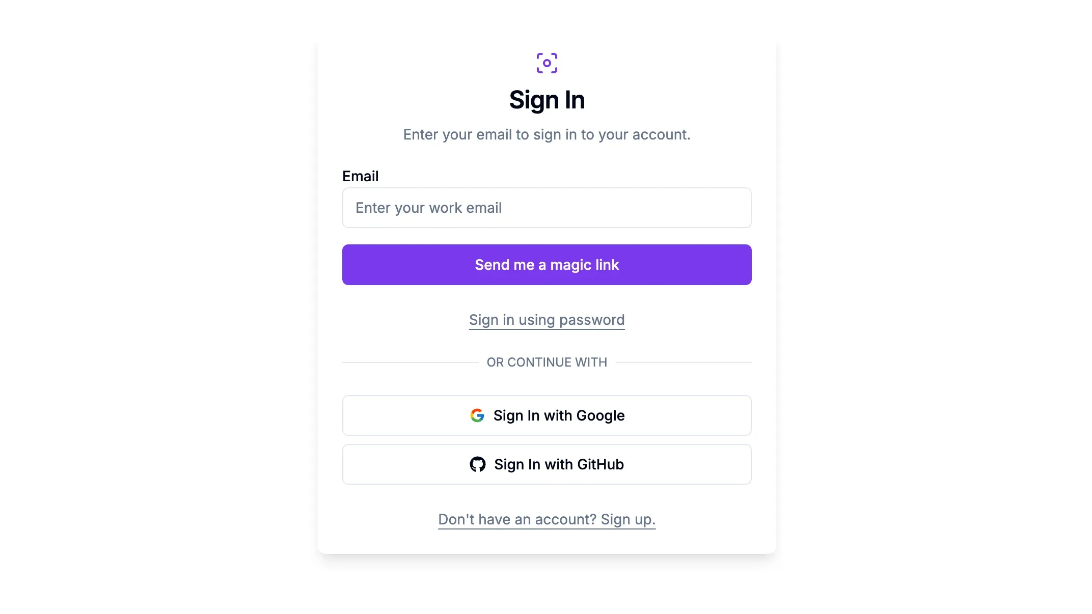 GitHub authentication