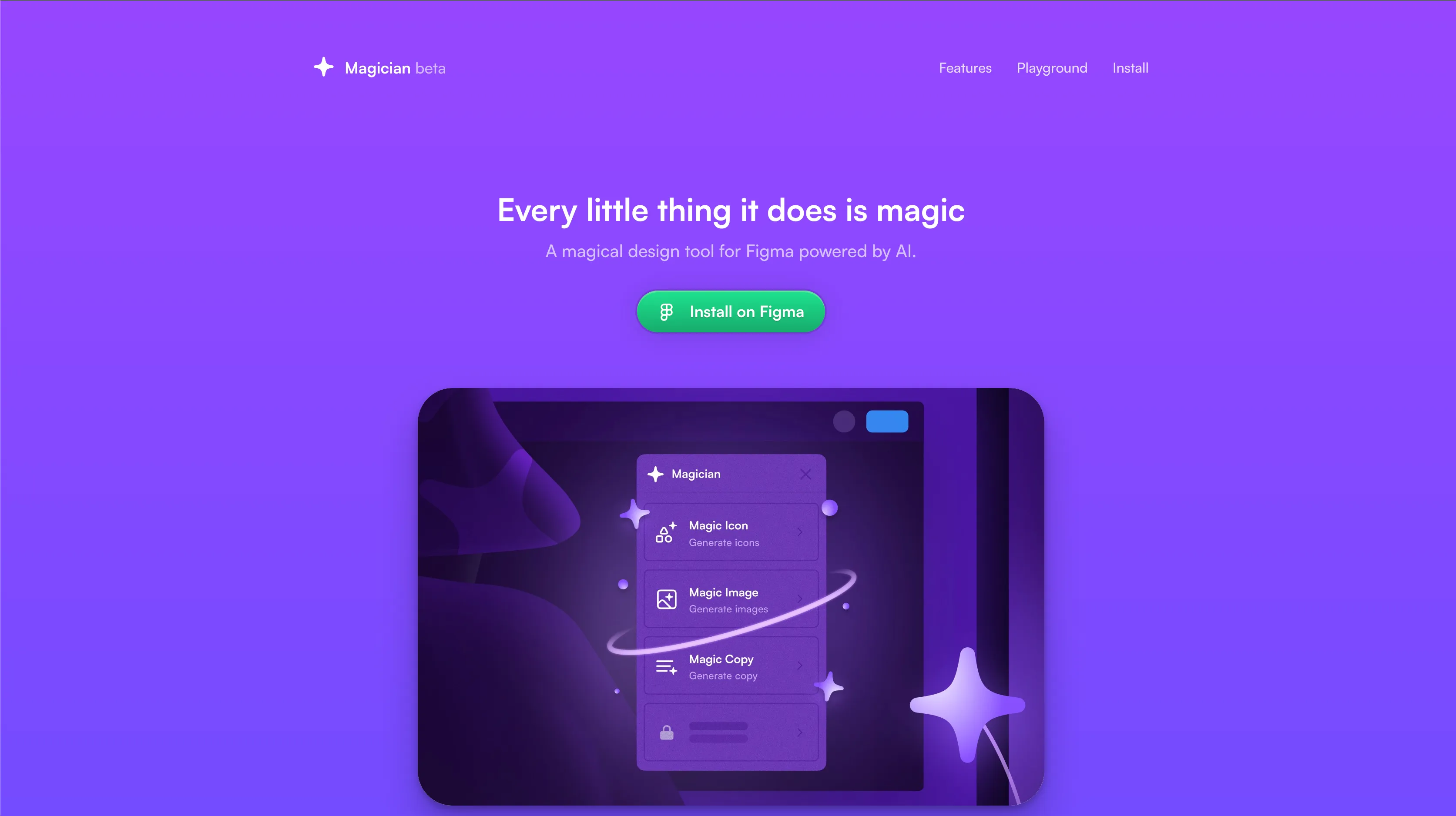 A screenshot of Magician