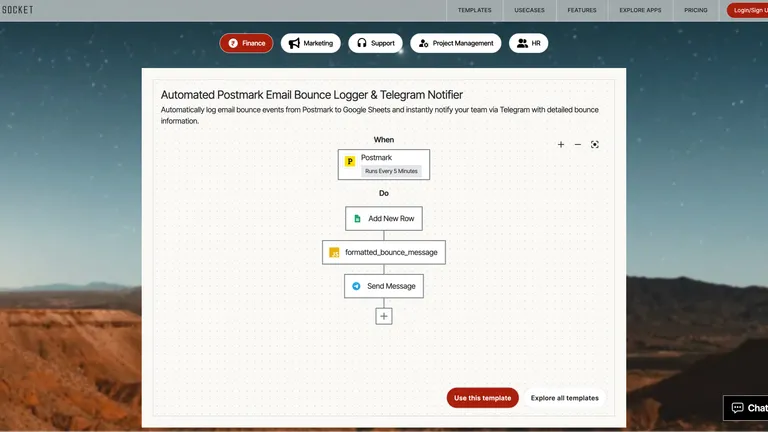 ScreenshotOne and viaSocket integration