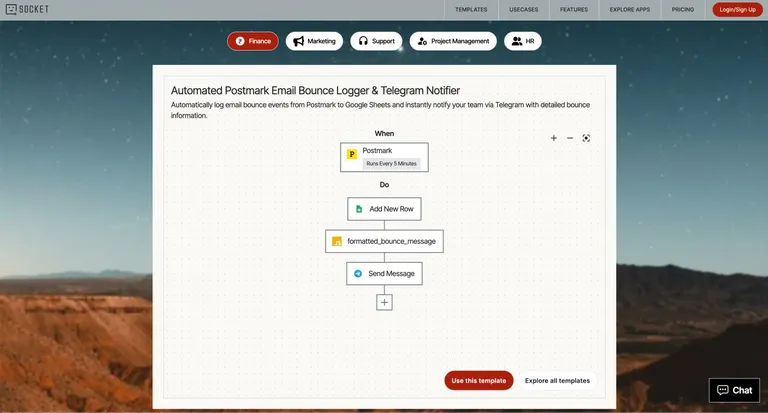 ScreenshotOne and viaSocket integration