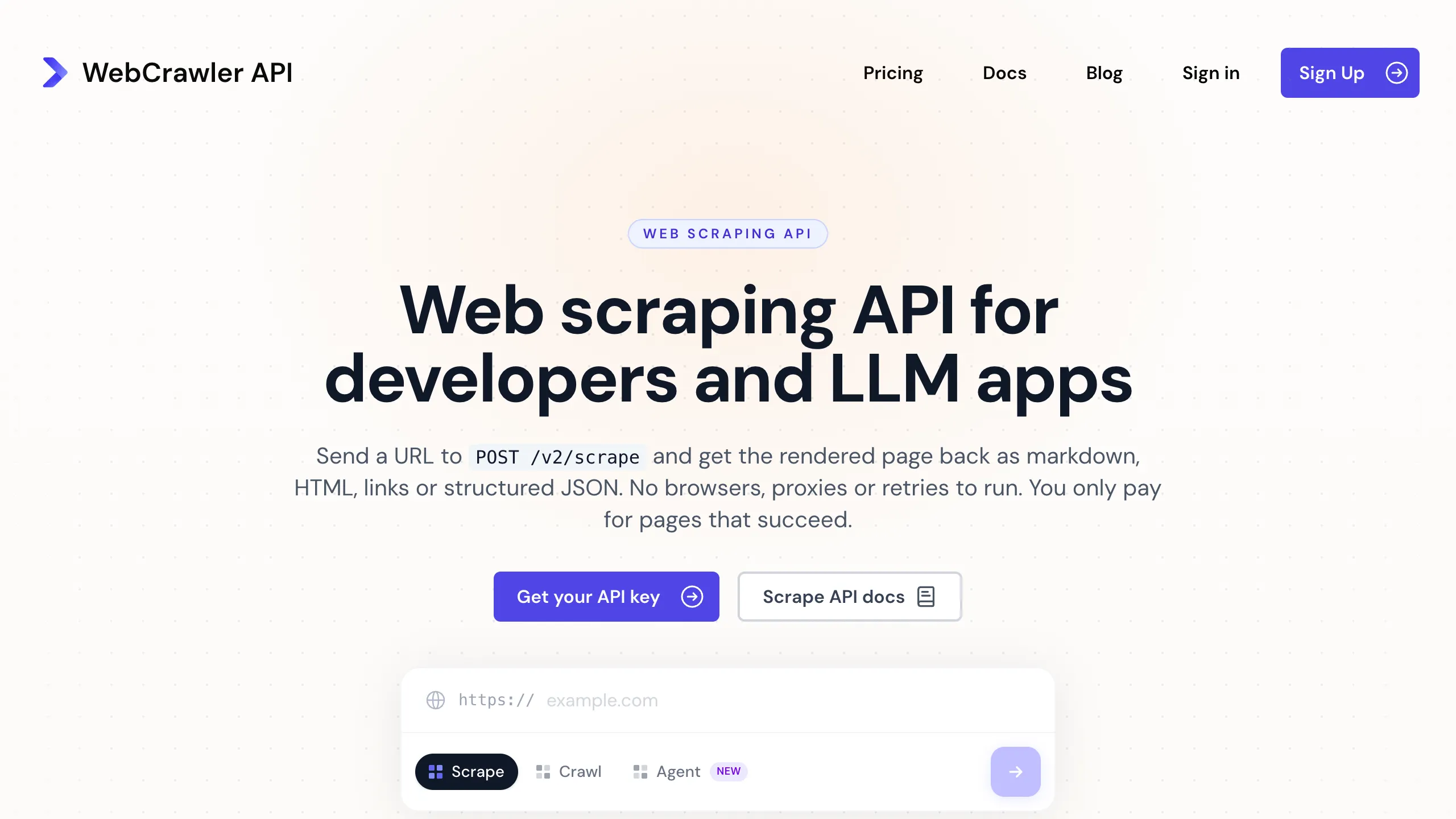 WebCrawlerAPI